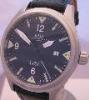 Ball Fireman II, Black Dial With Black Leather Strap