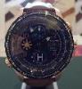 Hamilton Khaki Aviation X-Copter Chronograph, Black Dial, Leather Strap