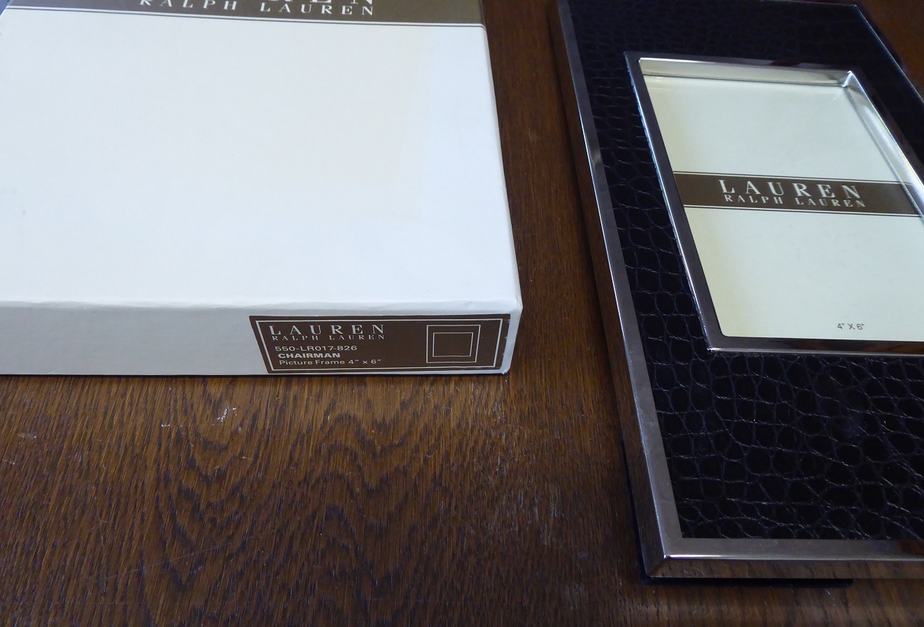 A Ralph Lauren Chairman Photo Frame