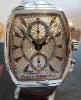 Dubey & Schaldebrand Gran Chrono, Silver Dial, Leather Strap