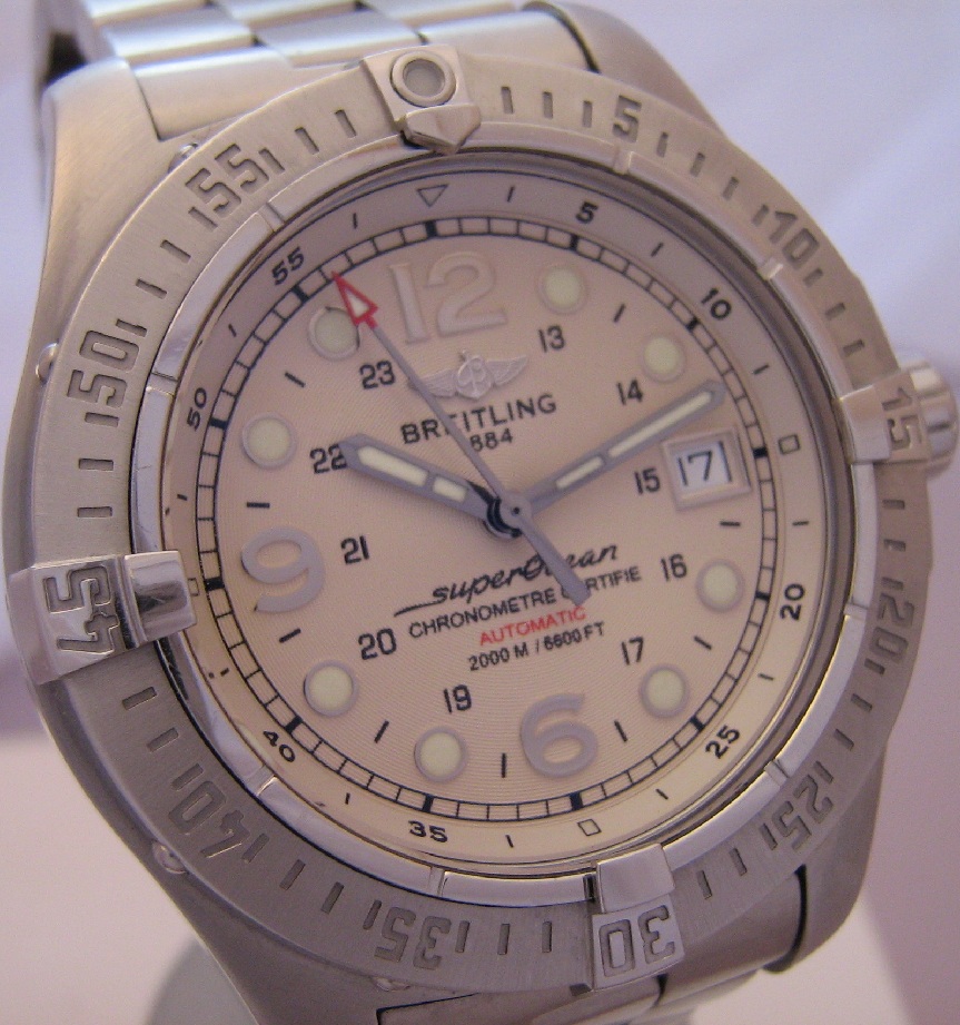 Breitling SuperOcean Steelfish, Silver Dial With Bracelet