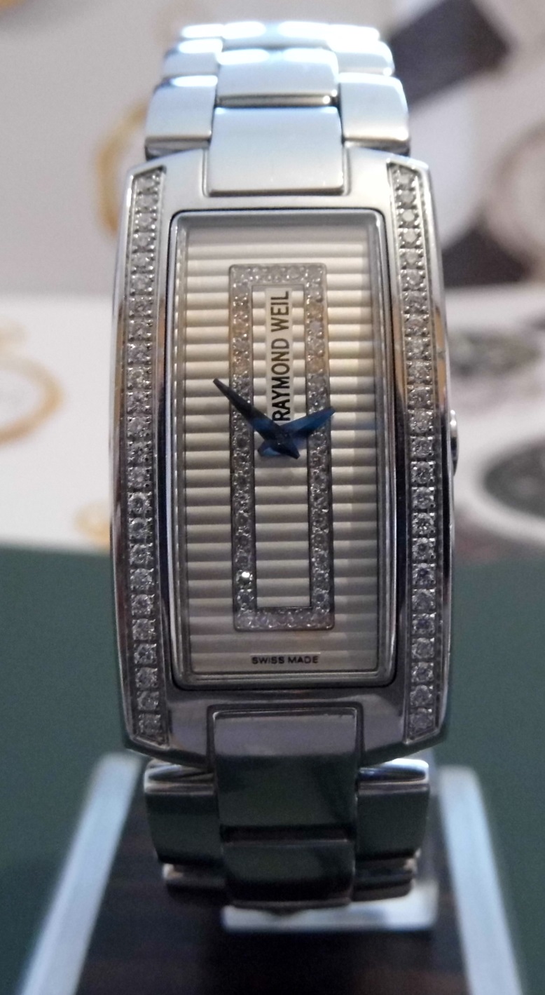 Raymond Weil Shine Diamonds, Silver Dial, Bracelet & Straps