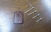 An Alfred Dunhill Sterling Silver Golf Tee Set