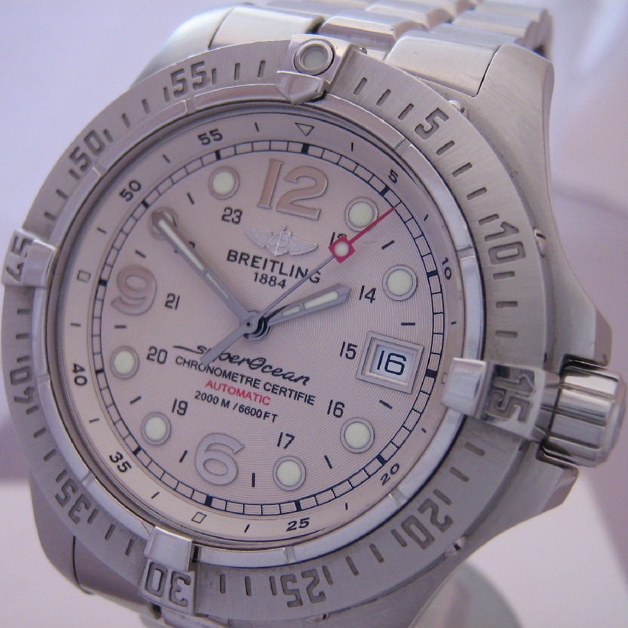 Breitling SuperOcean Steelfish, Silver Dial With Bracelet
