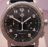 Tag Heuer Targa Florio, Black Dial With Leather Strap