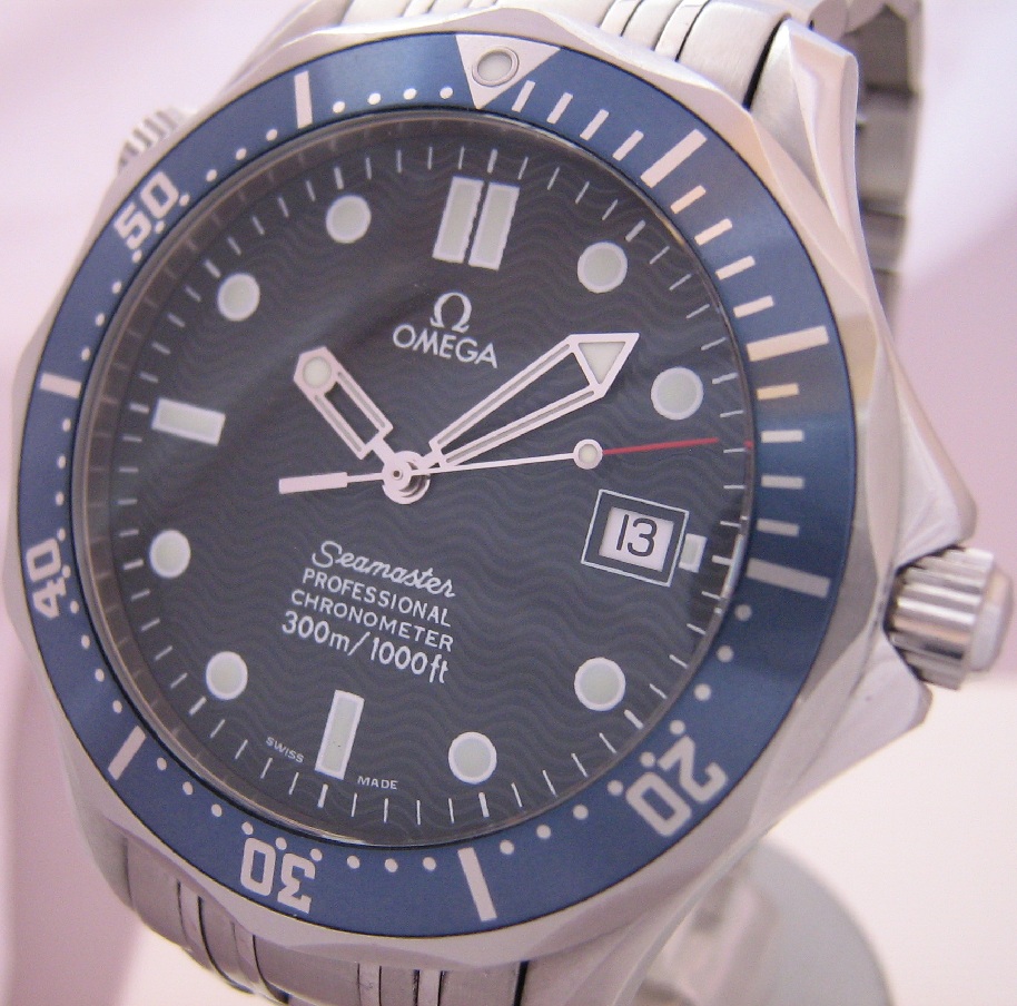 Omega Seamaster Professional, Blue Dial With Steel Bracelet