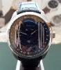 Davidoff Velocity Moonphase, Black Dial, Leather Strap
