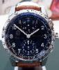 Eberhard & Co Tazio Nuvolari Gold Car, Black Dial, Leather Strap