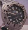 Tag Heuer Super Professional, Black Dial, Steel Bracelet