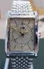 Oris Rectangular Pointer Date, Silver Dial, Stainless Steel Bracelet