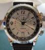Alfred Dunhill Traveller GMT, White Dial, Leather Strap