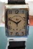 Dunhill D Type, White Dial, Brown Leather Strap
