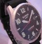Bathys Hawaii 100 Fathoms Watch, Black Dial With 2 Straps