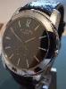Rotary Revelation, Black / Silver Dial, Leather Strap 