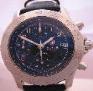 Victorinox Swiss Army FA-18 Chronograph, Black Dial, Leather Strap
