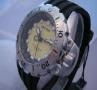 Sector 600 Limited Edtion Automatic Divers Watch, Yellow Dial With Rubber Strap