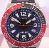 Gucci Pantheon Divers Watch, Black Dial With Rubber Strap