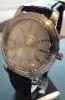Tiffany Grand Resonator, Silver Dial, Black Leather Strap