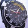 Sector Sharkmaster Divers Watch, Black Dial With Rubber Strap