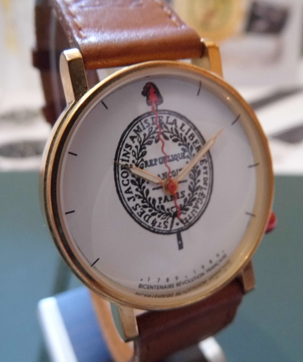 Alain Silberstein Guerande French Revolution, White Dial, Strap