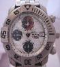 Sector Diving Team 1000 Chronograph, Silver Dial, Titanium Bracelet