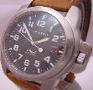 Hamilton Khaki Automatic, Black Dial With Leather Strap