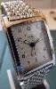 Oris Rectangular Pointer Date, Silver Dial, Stainless Steel Bracelet