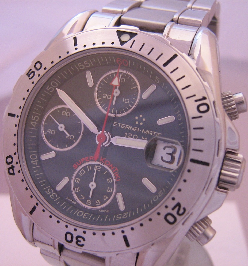 Eterna kontiki super chronograph sale