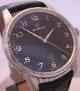 Eterna Soleure Automatic Watch, Black Dial With Leather Strap