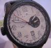 Yonger & Bresson Jules Verne GMT, Cream Dial, Leather Strap
