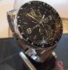 Oris Williams F1 Chronograph, Blue Carbon Dial With Bracelet