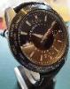 Gucci Timeless GMT Automatic, Black / Silver Dial, Leather Strap