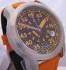 Angular Momentum Illum I Divers Watch, Black Dial With Rubber Strap
