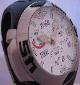Sector 133 Chrono Alarm, White Dial With Rubber Strap