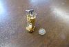 A Bucherer Novelty Golf Desk Clock