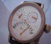 Garonne Deluxe Jubilee Retrograde Watch, Silver Dial With Leather Strap