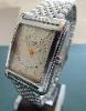 Oris Rectangular Pointer Date, Silver Dial, Stainless Steel Bracelet