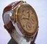 Oris Automatic Players Watch, White Dial With Leather Strap