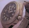 Lorenz Aquitania Divers Watch, Black Dial With Stainless Steel Bracelet