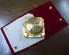 A Cartier Enamel Desk Alarm Clock