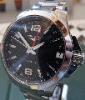 Longines Conquest GMT, Black Dial, Bracelet