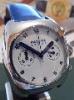Pasquale Bruni Uomo Automatic Chronograph, White Dial, Leather Strap