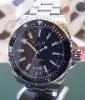 Gucci Dive Quartz, Black Dial, Stainless Steel Bracelet