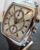 Dubey & Schaldebrand Gran Chrono, Silver Dial, Leather Strap