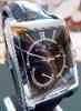 Maurice Lacroix Pontos Reserve De Marche, Black Dial, Leather Strap