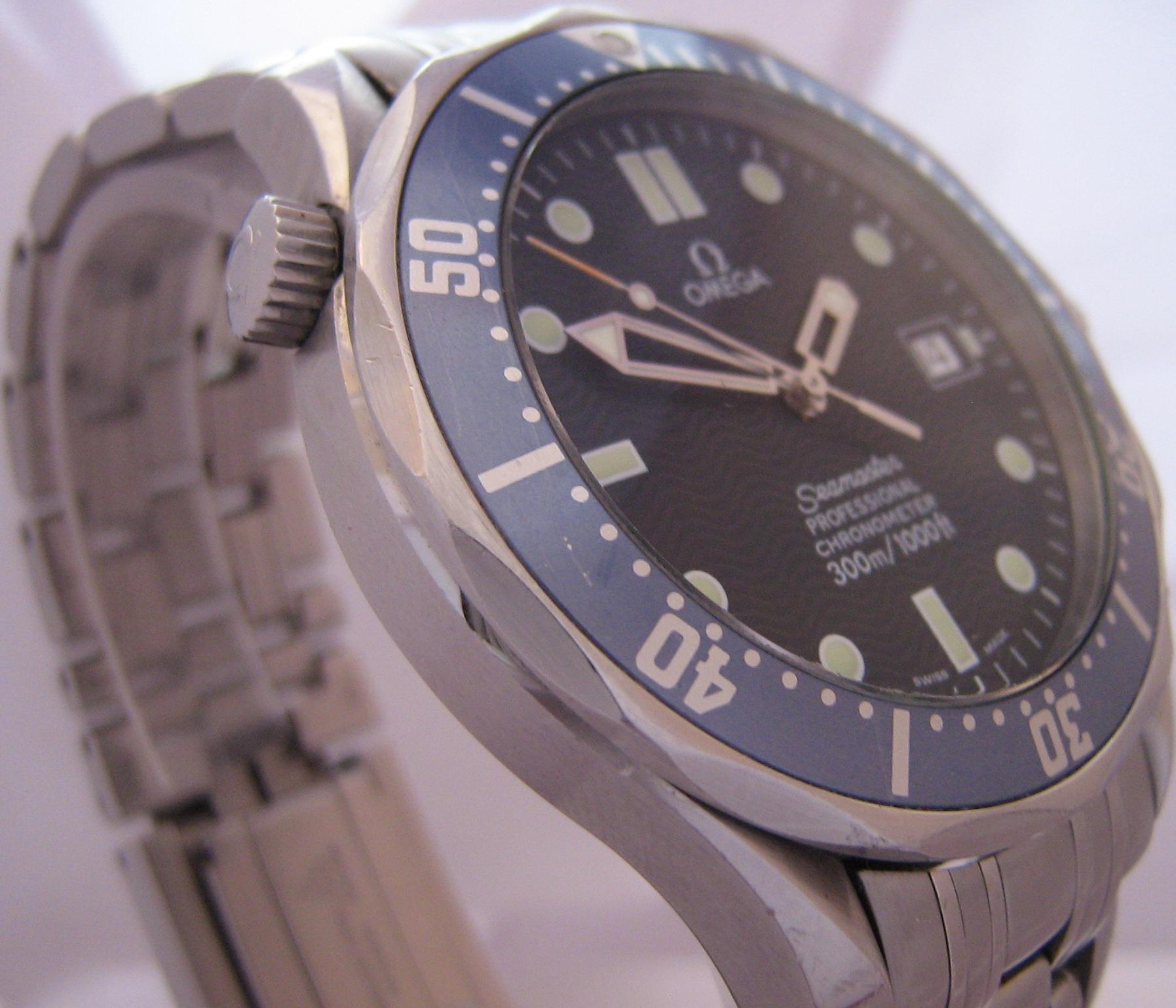 Omega Seamaster Professional, Blue Dial With Stainless Steel Bracelet