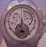Seiko Arctura Kinetic Chronograph, White Dial, Steel Bracelet