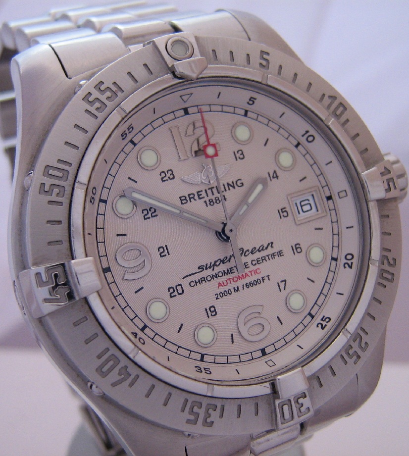 Breitling SuperOcean Steelfish, Silver Dial With Bracelet