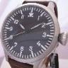 Azimuth Bombardier I, Black Dial With Leather Straps