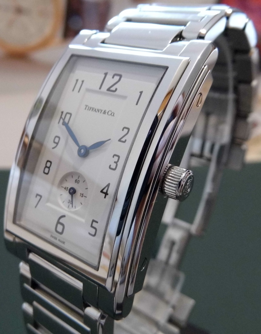 Tiffany & Co Grand Resonator, White Dial, Steel Bracelet